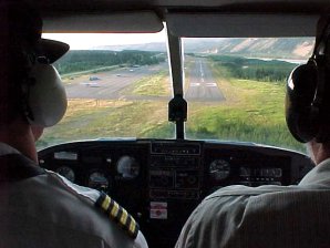 Landing Strip. Flightseeing Tour Of Mount McKinley, Alaska. Travels & Tours Pictures, Photos, Images, & Reviews.