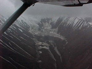 Cold Glacier. Flightseeing Tour Of Mount McKinley, Alaska. Travels & Tours Pictures, Photos, Images, & Reviews.