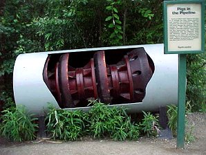 'Pig'. Trans-Alaska Oil Pipeline Travels & Tours Pictures, Photos, Images, & Reviews.