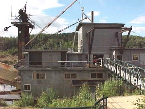 Alaska Gold Dredge #8. Near Fairbanks. Alaska Travels & Tours Pictures, Photos, Images, & Reviews.