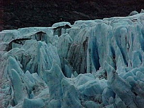 Blue Ice. Portage Glacier. Alaska Travels & Tours Pictures, Photos, Images, & Reviews.
