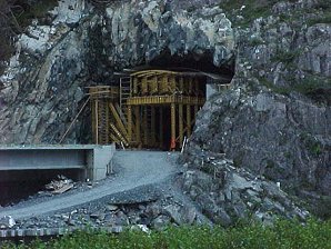 Anton Anderson Memorial Tunnel. Portage Glacier. Alaska Travels & Tours Pictures, Photos, Images, & Reviews.