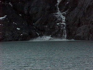 Twin Waterfall. Portage Glacier. Alaska Travels & Tours Pictures, Photos, Images, & Reviews.