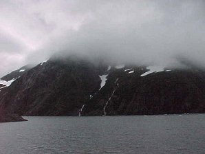 Twin Waterfalls. Portage Glacier. Alaska Travels & Tours Pictures, Photos, Images, & Reviews.