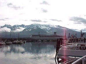 Cruise Ship At Seward Harbor. Kenai Fjord Cruise. Alaska Travels & Tours Pictures, Photos, Images, & Reviews.