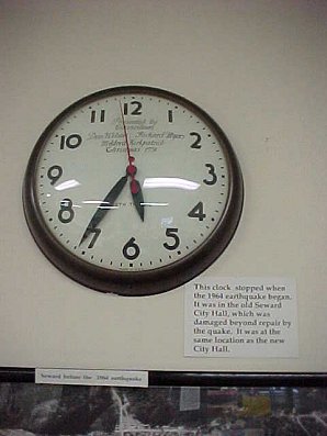 Seward Museum Display. Seward Alaska. Travels & Tours Pictures, Photos, Images, & Reviews.