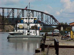 Tug Boat. Nenana, Alaska Ice Classic. Travels & Tours Pictures, Photos, Images, & Reviews.