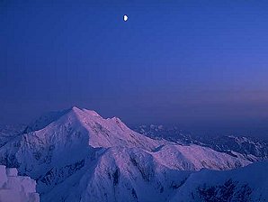 Foraker Peak. Denali or Mount McKinley Alaska. Travels & Tours Pictures, Photos, Images, & Reviews.