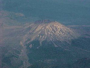 West Coast USA Volcanoes Viewed From High Altitude Aircraft. Travels & Tours Pictures, Photos, Images, & Reviews.