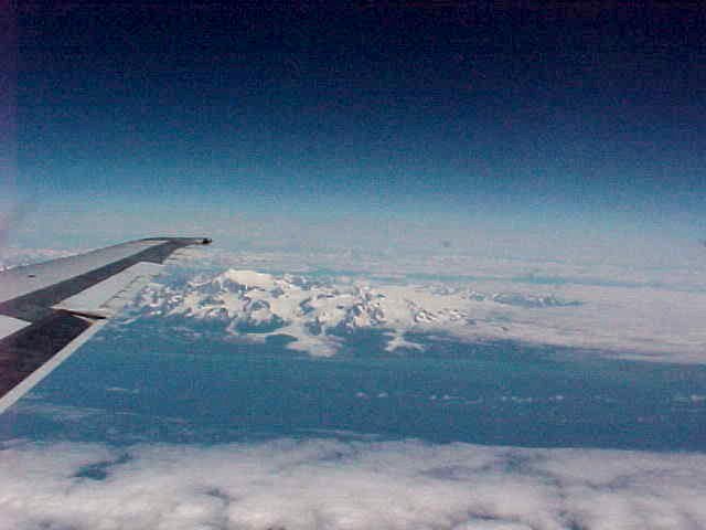 Air Flight Scenery From Seattle, Washington To Anchorage, Alaska. Travels & Tours, Pictures, Photos, Images, & Reviews.