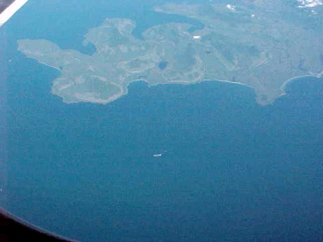 Air Flight Scenery From Seattle, Washington To Anchorage, Alaska. Travels & Tours, Pictures, Photos, Images, & Reviews.