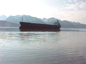 Coal Ship. Alaska Kenai Fjord Cruise. Travels & Tours Pictures, Photos, Images, & Reviews.
