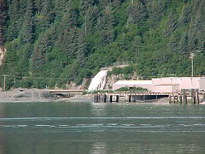 Lowell Creek Waterfall. Alaska Kenai Fjord Cruise. Travels & Tours Pictures, Photos, Images, & Reviews.