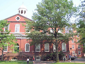 Harvard Hall In Harvard Yard. Harvard University. Cambridge, Massachusetts. Travel, Tours Photos, Pictures, Information, & Reviews.