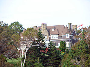 Alexander Graham Bell's Mansion, Beinn Bhreagh. Sailing On The Bras D'or Lakes. Travel, Tours Photos, Pictures, Images, Information, & Reviews.