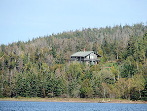 Alexander Graham Bell's  First House At Beinn Bhreagh.Sailing On The Bras D'or Lakes. Travel, Tours Photos, Pictures, Images, Information, & Reviews.