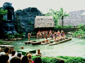 Polynesian Dancers. Polynesian Cultural Center. Hawaii Travels & Tours Pictures, Photos, Images, Information & Reviews.