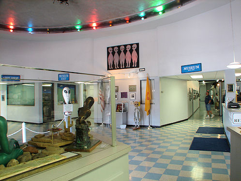 Lobby Of The International UFO Museum & Research Center. Roswell, New Mexico. Hikes, Travels, & Tours. Photos, Pictures, Images,& Reviews.