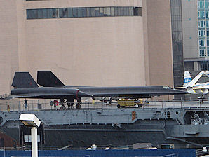 Lockheed A-12. Intrepid Sea, Air & Space Museum. New York City.Travel, Tours Photos, Pictures, Information, & Reviews.