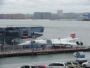 Arospatiale-BAC Concorde. Intrepid Sea, Air & Space Museum. New York City.Travel, Tours Photos, Pictures, Information, & Reviews.