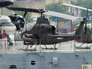 Bell AH-1 Cobra. Intrepid Sea, Air & Space Museum. New York City.Travel, Tours Photos, Pictures, Information, & Reviews.
