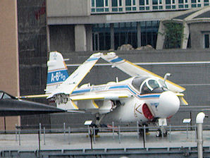 Grumman A-6 Intruder. Intrepid Sea, Air & Space Museum. New York City.Travel, Tours Photos, Pictures, Information, & Reviews.