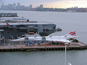 Arospatiale-BAC Concorde. Intrepid Sea, Air & Space Museum. New York City.Travel, Tours Photos, Pictures, Information, & Reviews.