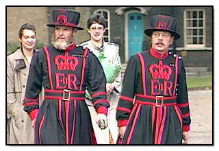 The Beefeaters At The Tower Of London. London, England In The UK. Travel & Tour Pictures, Photos, Images, Information & Reviews.