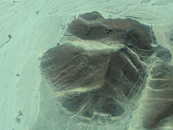 Astronaut Nazca Lines. Peru Travels And Tours Photos, Pictures, Images, & Reviews.
