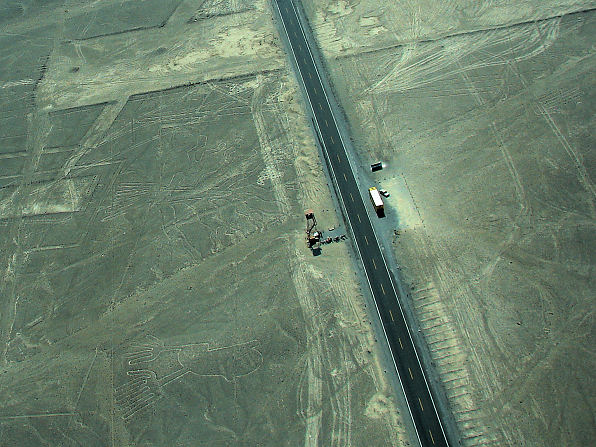 The Hands, Tree, And Lizard Including The Observation Tower Nazca Lines Peru Travels And Tours Photos, Pictures, Images, & Reviews.