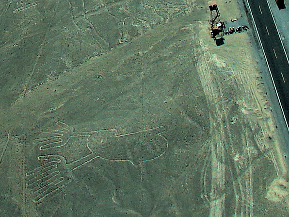 Hands Nazca Lines. Peru Travels And Tours Photos, Pictures, Images, & Reviews.