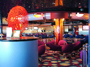 Fyzz Lounge & Bar. Deck 7. Norwegian Jewel Cruise Ship. Travel, Tours Photos, Pictures, Information, & Reviews.