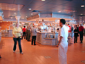 Garden Cafe. Deck 12. Norwegian Jewel Cruise Ship. Travel, Tours Photos, Pictures, Information, & Reviews.