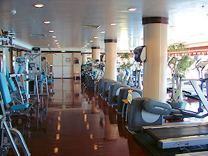 Body Waves Fitness Center. Norwegian Jewel Cruise Ship. Travel, Tours Photos, Pictures, Information, & Reviews.