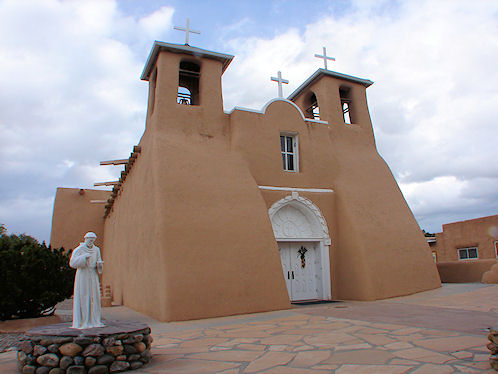San Francisco de Asis Mission Church, Taos, New Mexico. Hikes, Travels, & Tours. Photos, Pictures, Images,& Reviews.