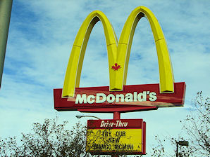 McDonalds Maple Leaf. Saint John, New Brunswick, Canada. Travel, Tours Photos, Pictures, Information, & Reviews.
