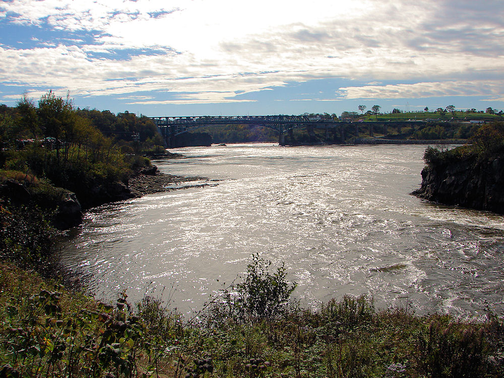 Reversing Falls Bridge. Saint John, New Brunswick, Canada. Travel, Tours Photos, Pictures, Information, & Reviews.