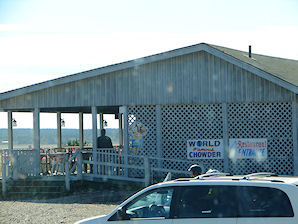 The Caves Restaurant in St Martins, New Brunswick. The World's Best Chowder! Travel, Tours Photos, Pictures, Information, & Reviews.