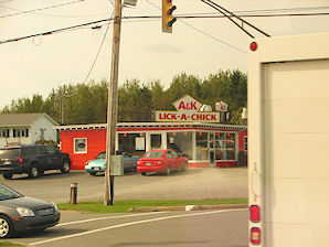 A & K Lick-A-Chick Restaurant Sydney, Nova Scotia. Travel, Tours Photos, Pictures, Images, Information, & Reviews.