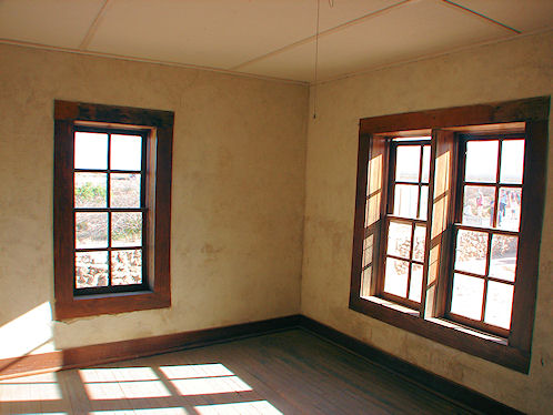A Room In The McDonald Ranch House. Trinity Atomic Bomb Site. White Sands Missile Range. New Mexico. Hikes, Travels, & Tours. Photos, Pictures, Images,& Reviews.