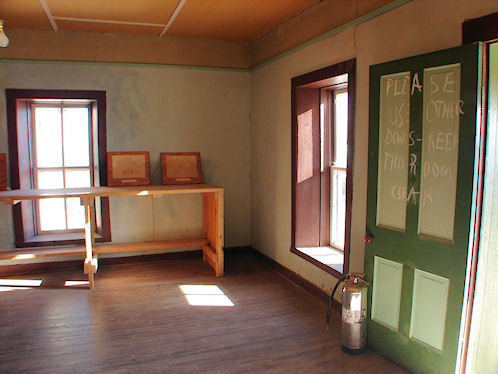 Plutonium Room - Old Master Bedroom Of The McDonald Ranch House. Trinity Atomic Bomb Site. White Sands Missile Range. New Mexico. Hikes, Travels, & Tours. Photos, Pictures, Images,& Reviews.