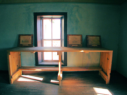 Plutonium Room - Old Master Bedroom Of The McDonald Ranch House. Trinity Atomic Bomb Site. White Sands Missile Range. New Mexico. Hikes, Travels, & Tours. Photos, Pictures, Images,& Reviews.