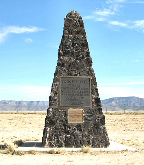 Trinity Atomic Bomb Site Obelisk National Historic Landmark. White Sands Missile Range. New Mexico. Hikes, Travels, & Tours. Photos, Pictures, Images,& Reviews.