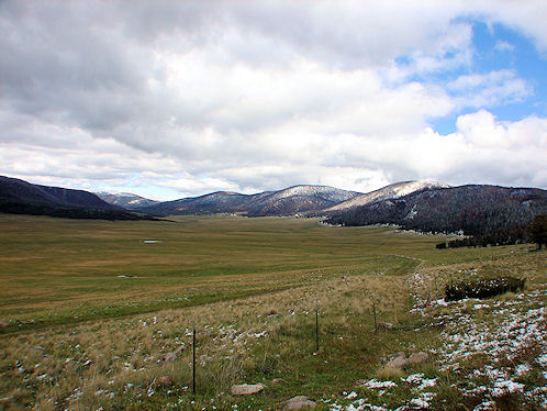 Valle Grande At  Valles Caldera or Jemez Caldera, National Preserve. Near Los Alamos, New Mexico. Hikes, Travels, & Tours. Photos, Pictures, Images,& Reviews.