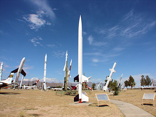 Aerobee HI Missile. White Sands Missile Range Museum Park. White Sands, New Mexico. Hikes, Travels, & Tours. Photos, Pictures, Images, & Reviews.
