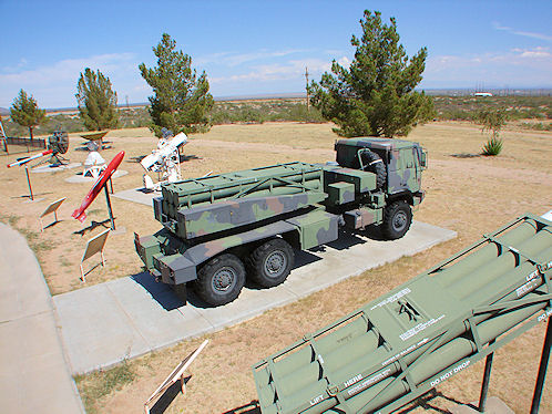 Army HIMARS Missile System. White Sands Missile Range Museum Park. White Sands, New Mexico. Hikes, Travels, & Tours. Photos, Pictures, Images,& Reviews.