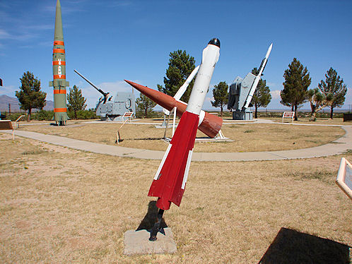Falcon Missile. White Sands Missile Range Museum Park. White Sands, New Mexico. Hikes, Travels, & Tours. Photos, Pictures, Images, & Reviews.
