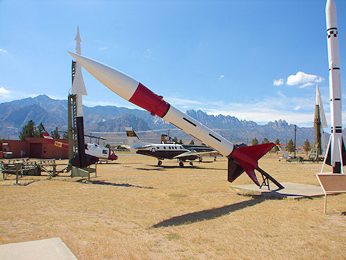 Honest John Missile. White Sands Missile Range Museum Park. White Sands, New Mexico. Hikes, Travels, & Tours. Photos, Pictures, Images,& Reviews.