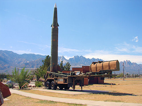 Pershing II. White Sands Missile Range Museum Park. White Sands, New Mexico. Hikes, Travels, & Tours. Photos, Pictures, Images,& Reviews.