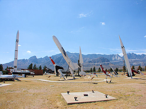 White Sands Missile Range Museum Park. White Sands, New Mexico. Hikes, Travels, & Tours. Photos, Pictures, Images, & Reviews.